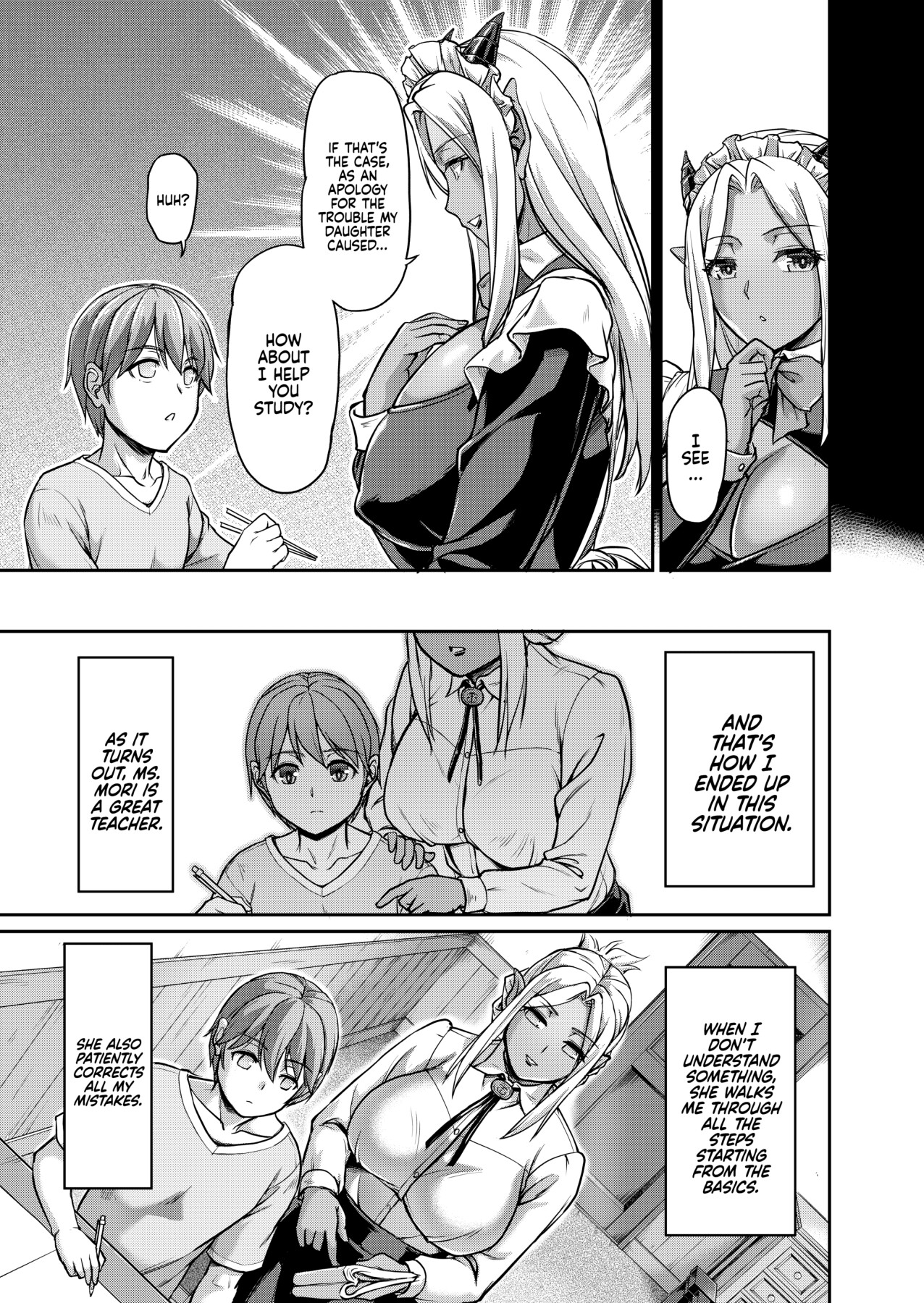 Hentai Manga Comic-Daily Life at the Monster Girl Manor-Read-116